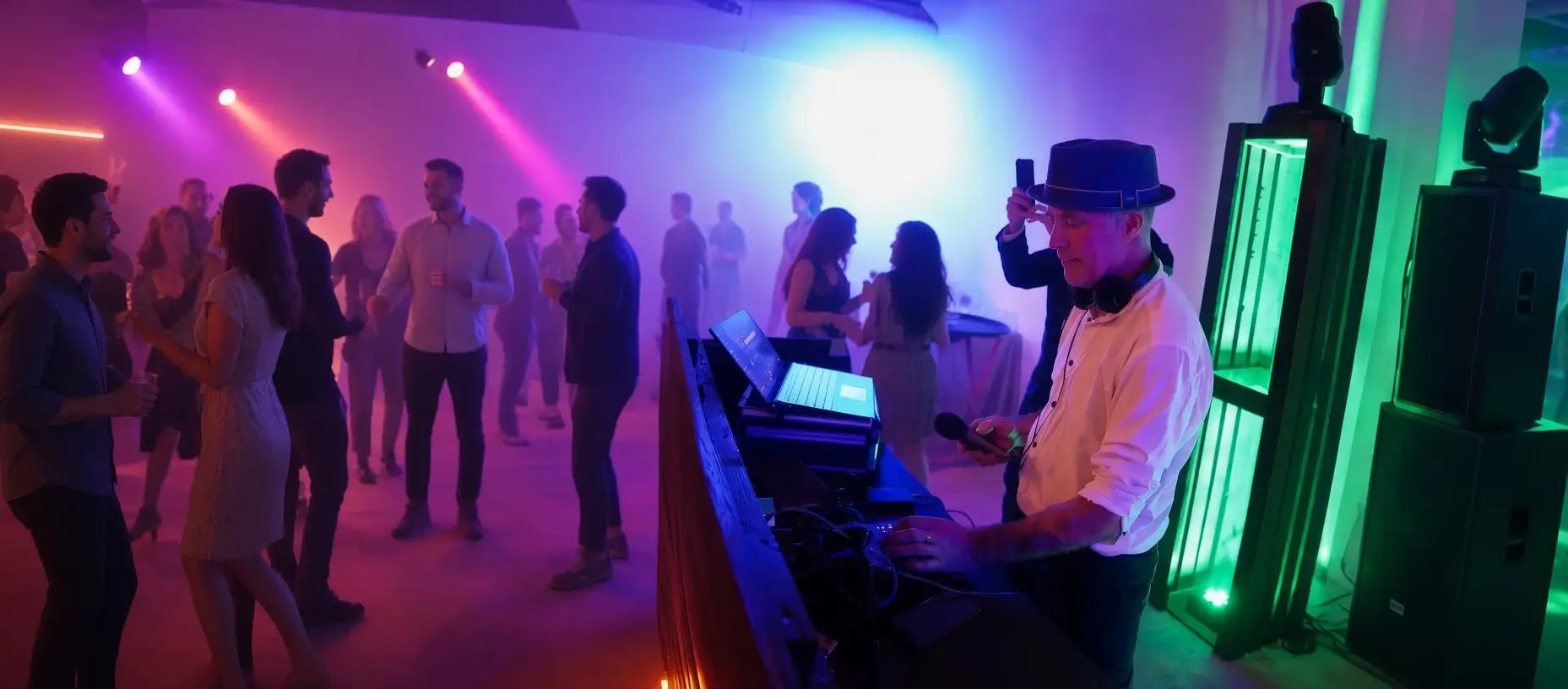 EVENING DJ SET, Ian Preston wedding entertainment